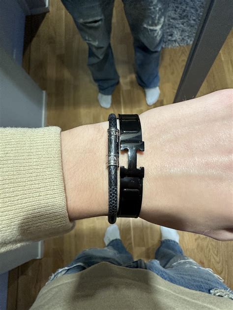 Black Hermes bracelet : r/FashionReps 